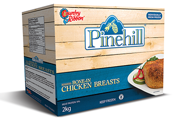 Pinehill Bone-in Chicken Breasts, 2 kg