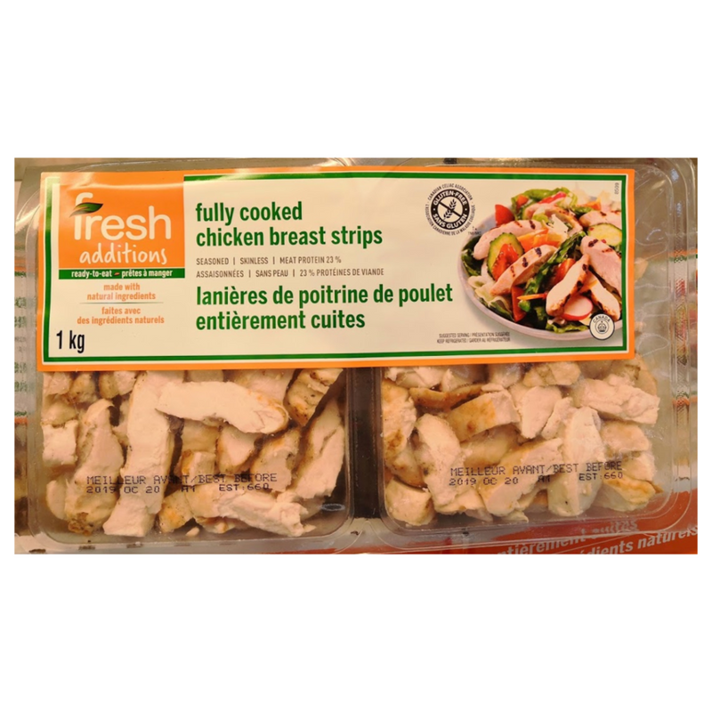 FRESH ADDITION FULLY COOKED CHICKEN PORTIONS, 1KG