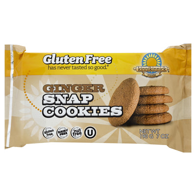 KinniKinnick Gluten Free Ginger Snap Cookies, 190 g