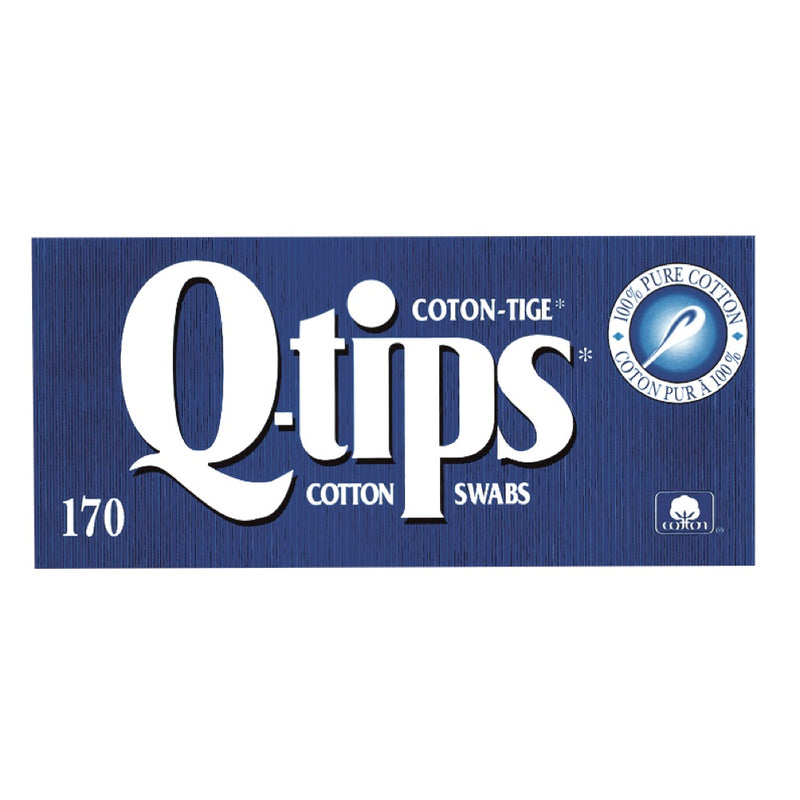 Q-tips Cotton Swabs, 170 ct