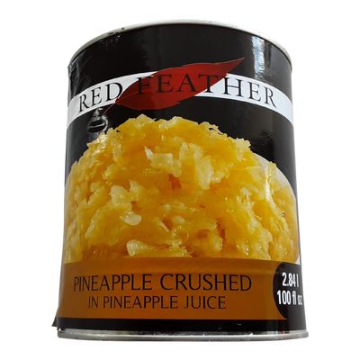 Red Feather Pineapple Crushed in Pineapple Juice, 2, 84 l