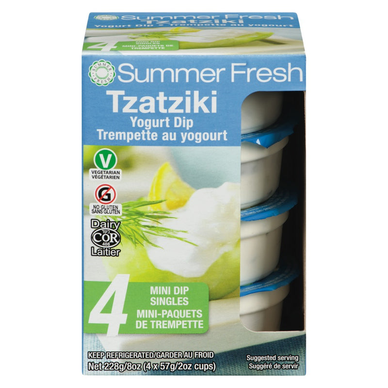 Summer Fresh Tzatziki Yogurt Dip 228G