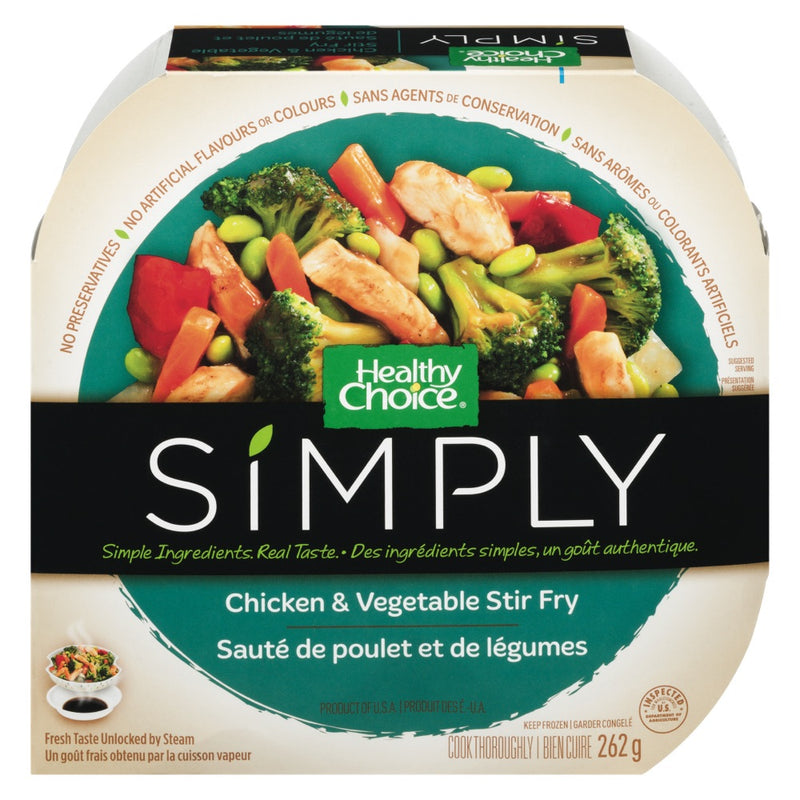 Healthy Choice Simply Chicken & Vegetable Stiry Fry, 262 g