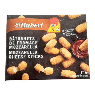 St Hubert Mozzarella Cheese Sticks, 1.17 kg