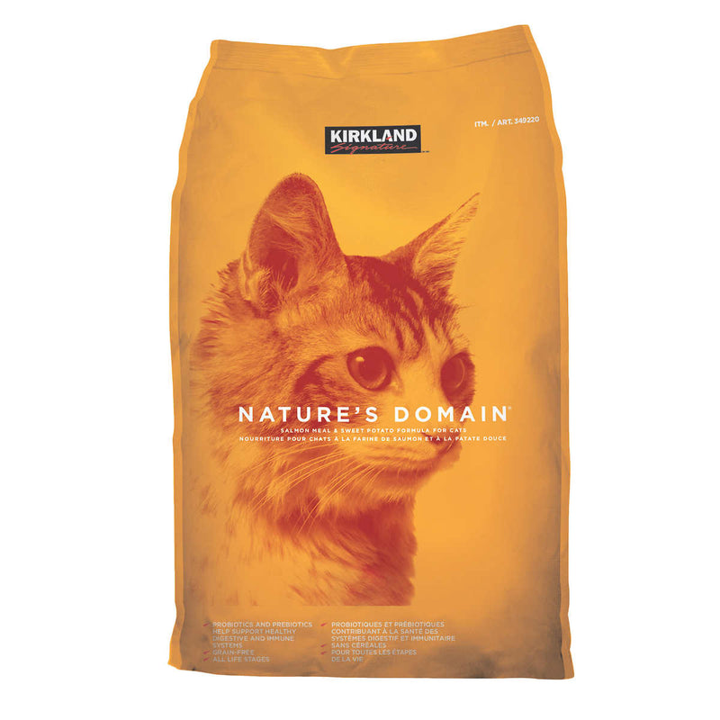 Nature's Domain Salmon & Sweet Potato Cat Food, 8.1 kg