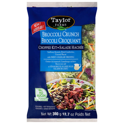 Taylor Farms Broccoli Crunch Chopped Kit, 360 g