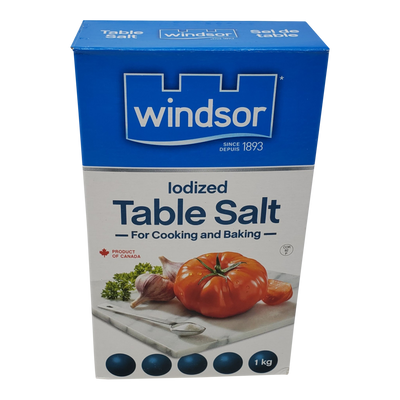 Windsor Iodized Table Salt, 1 kg