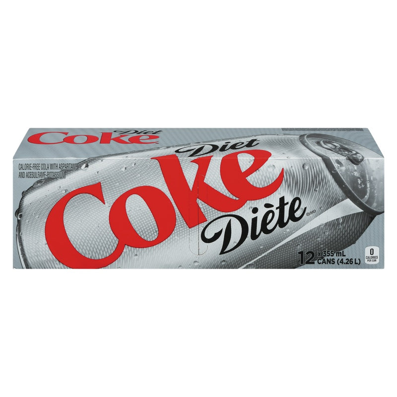 Coca Cola Diet, 12 x 355mL