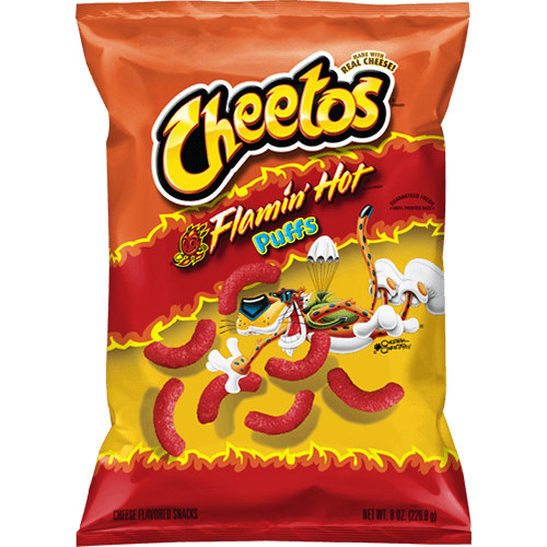 Cheetos Flamin' Hot Puffs, 227 g