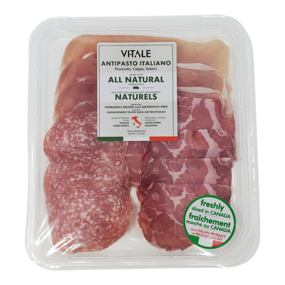 Vitale All Natural Antipasto Italiano Natures Meat, 1 ct