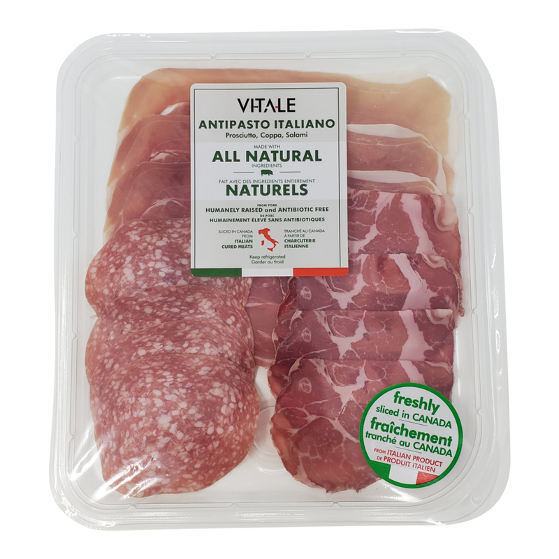 Vitale All Natural Antipasto Italiano Natures Meat, 1 ct