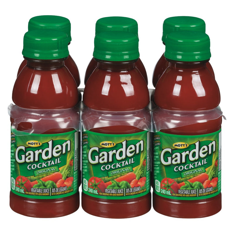 Mott's Garden Cocktail Original Vegetable Juice, 240 mL, 6 ct