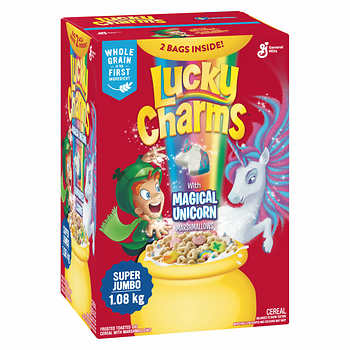 JUMBO LUCKY CHARMS, 1.08KG, 2PK