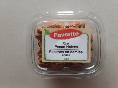 Favorite Raw Pecan Halves, 100 g