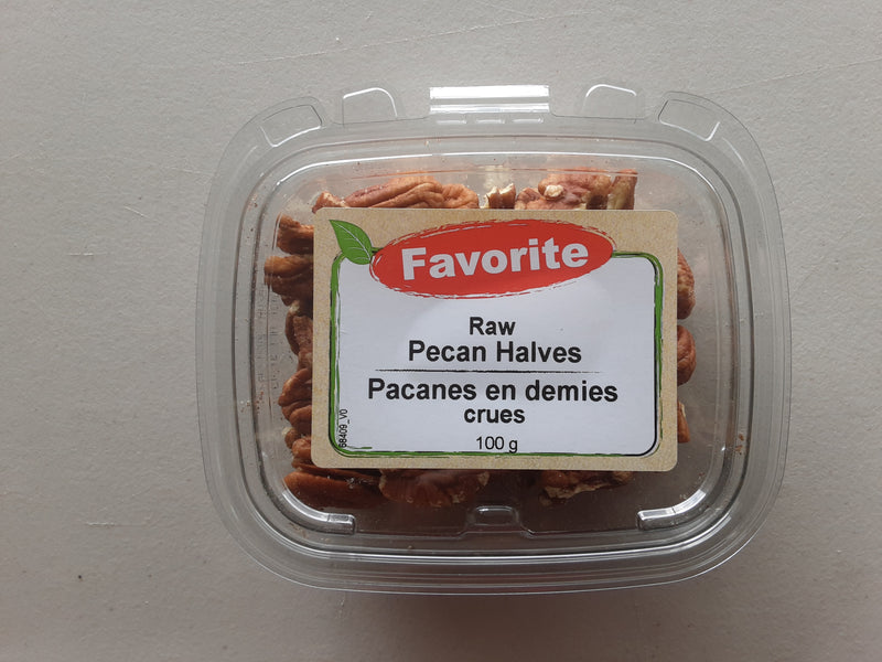Favorite Raw Pecan Halves, 100 g