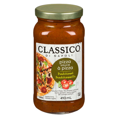 Classico Di Napoli Traditional Pizza Sauce, 410 mL