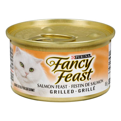 Fancy Feast Grilled Salmon Feast Cat Food, 85 g