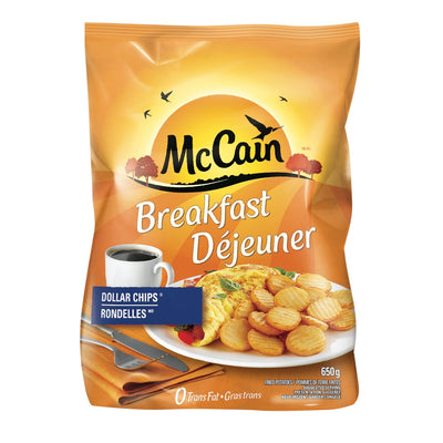 McCain Breakfast Dollar Chips, 650 g