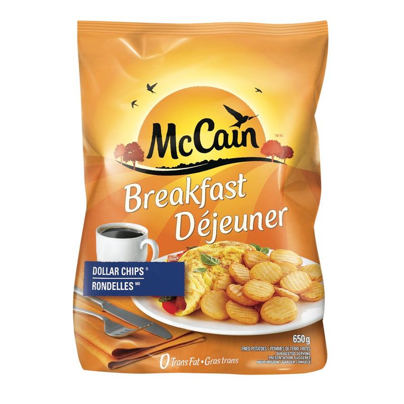 McCain Breakfast Dollar Chips, 650 g