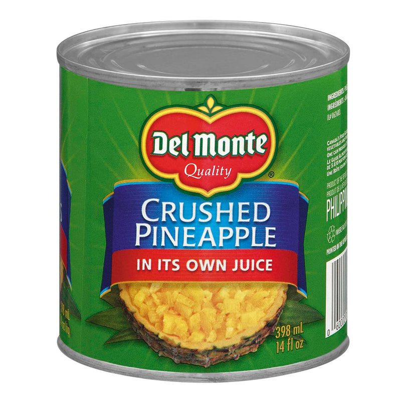 Del Monte Crushed Pineapple, 398 mL