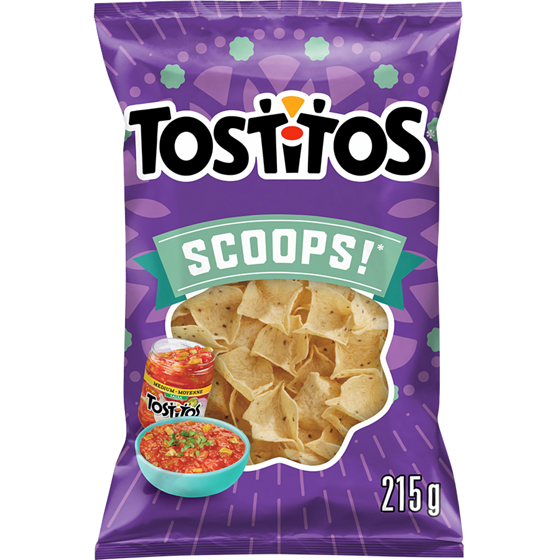 Tostitos Scoops Tortilla Chips, 215g