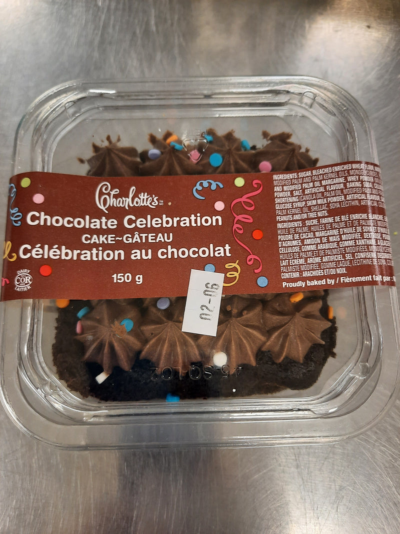 SINGLE CHOCOLATE SQUARE CAKE