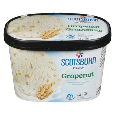 Scotsburn Premium Grapenut Ice Cream, 1.5L