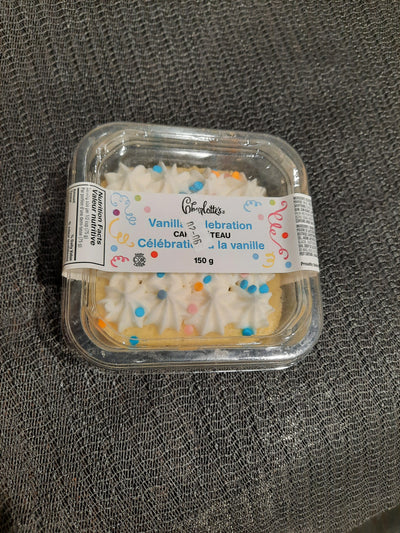 SINGLE VANILLA SQUARE CAKE