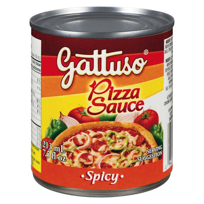 Gattuso Spicy Pizza Sauce, 213 mL