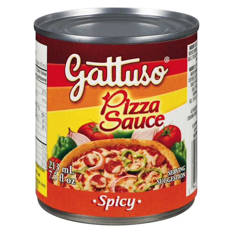 Gattuso Spicy Pizza Sauce, 213 mL