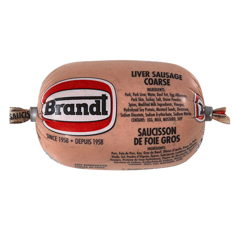 Brandt Liver Sausage, 1 ct