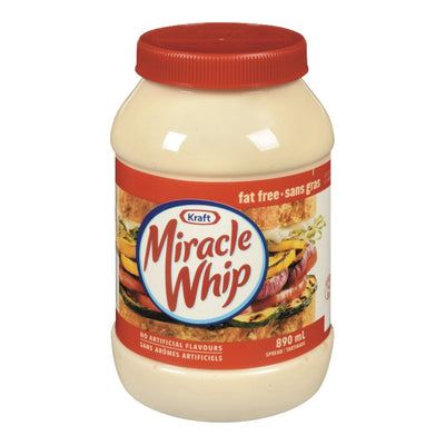 Kraft Miracle Whip Fat Free, 890 mL