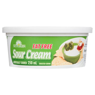 Scotsburn Fat Free Sour Cream, 250 mL
