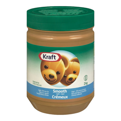 Kraft Smooth Light Peanut Butter, 2 kg