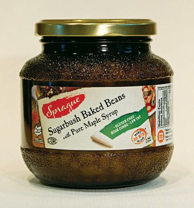 Sprague Sugarbush Baked Beans With Pure Maple Syrup, 398 mL