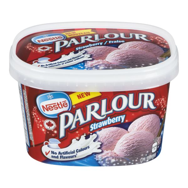 Nestle Parlour Strawberry Ice Cream, 1.5 l