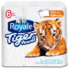 Royale Tiger Towel, 6 rolls