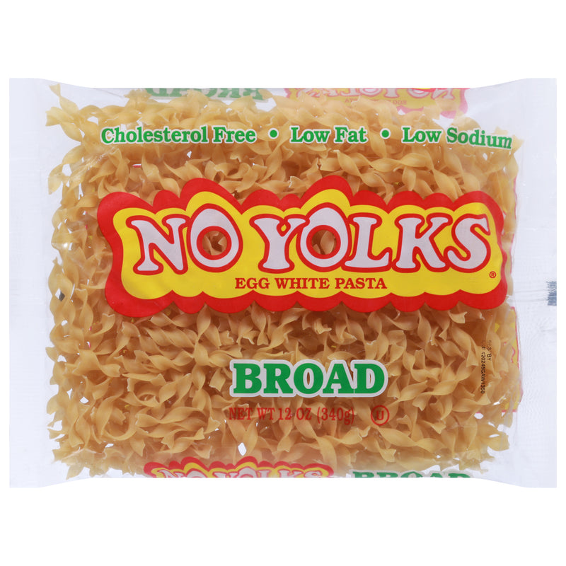 No Yolks Broad Egg White Pasta, 340 g