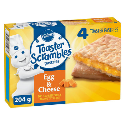 Pillsbury Toaster Scrambles Egg & Cheese Pastries, 4 ct