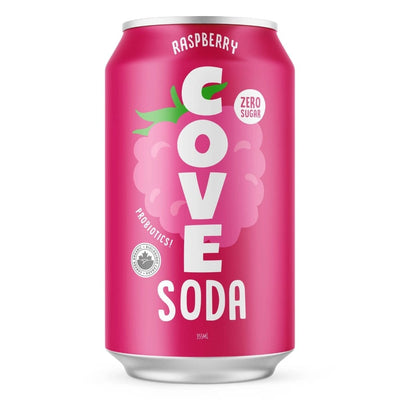 COVE SODA RASPBERRY ZERO