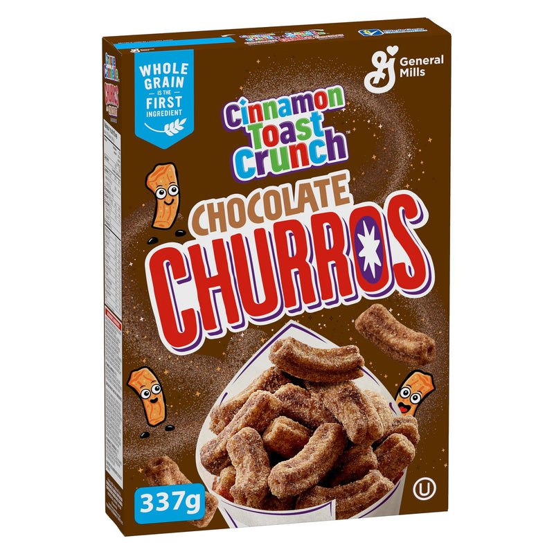 General Mills Cinnamon Toast Crunch Chocolate Churros Cereal, 337 g