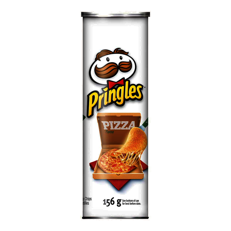 Pringles Pizza Flavor Potato Chips, 156 g