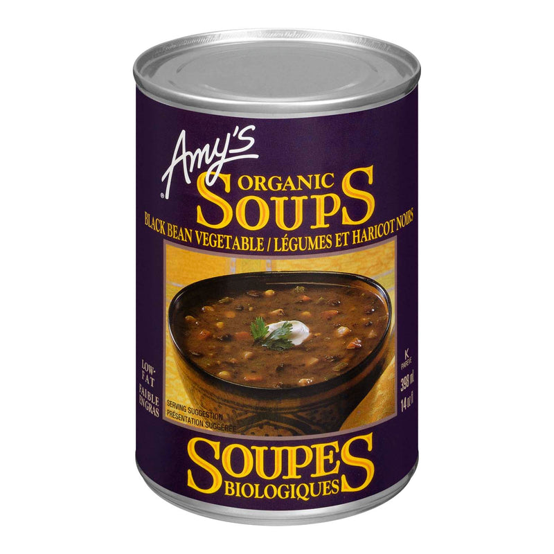 Amy's Organic Soups Black Bean Vegetable, 355 mL