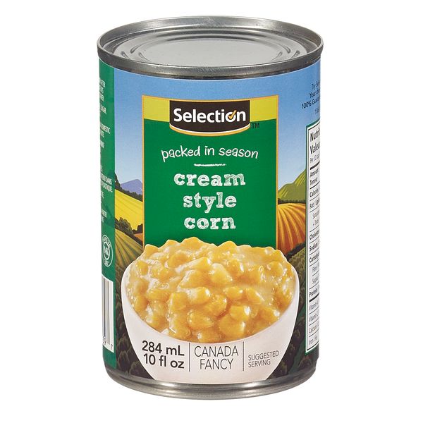 Selection Cream Style Corn, 284 mL