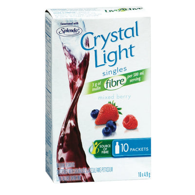 Crystal Light Singles Mixed Berries, 10 x 40g