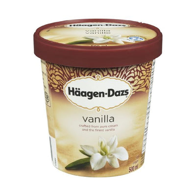 Haagen-Dazs Vanilla Ice Cream, 500 mL