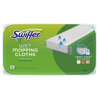 Swiffer Wet Refills OpenWindowFresh Scent Mopping Cloths, 30 ct tubs, 2 ct