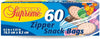Club Supreme Zipper Snack Bags, 60 ct
