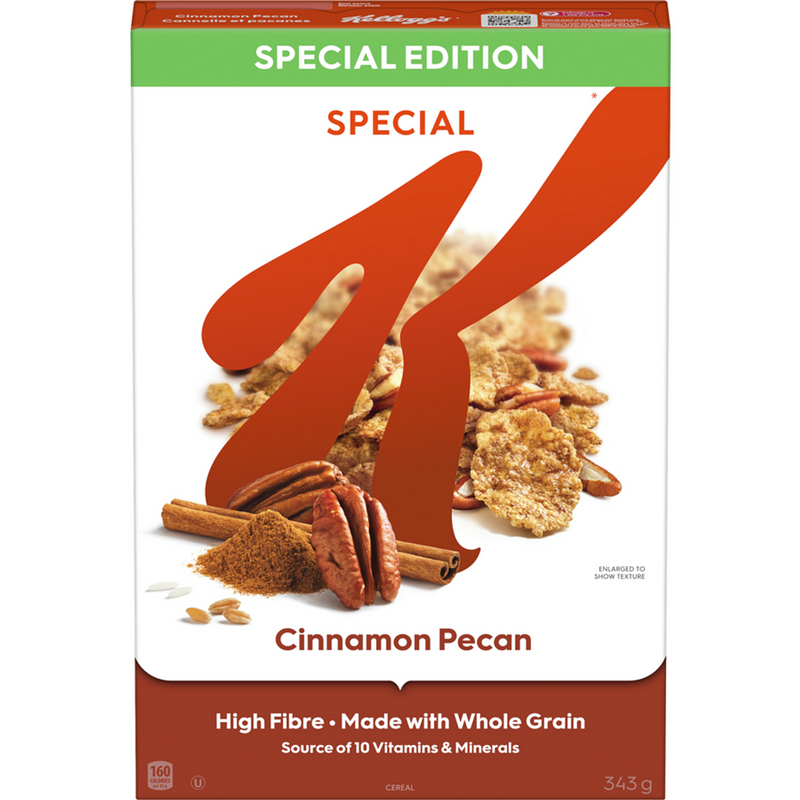 Kellogg's Special K Cinnamon Pecan, 343 g