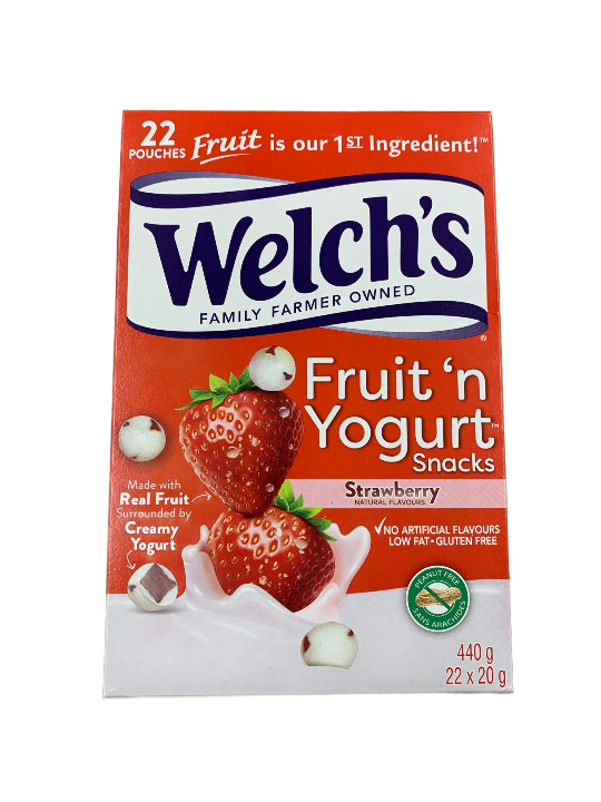 Welch's Fruit 'n Yogurt Snacks Strawberry, 440 g
